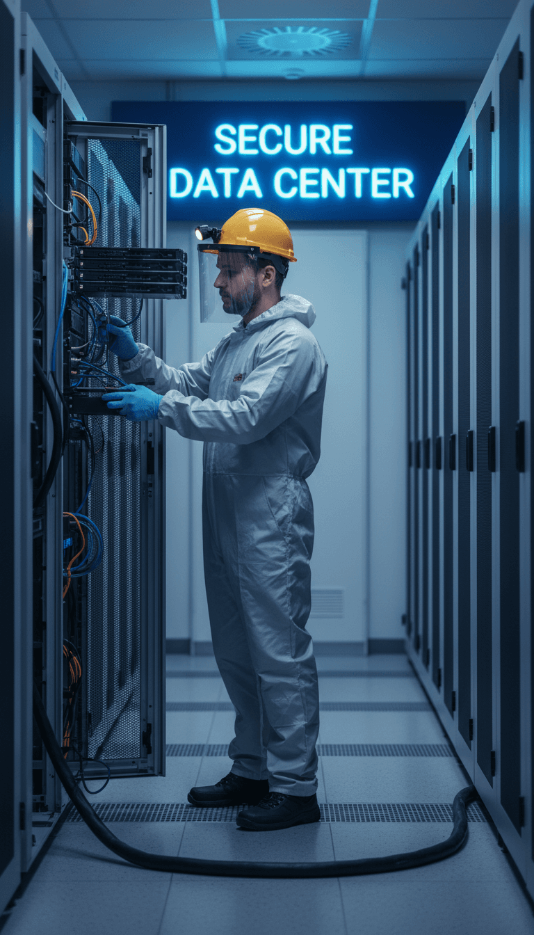 Secure data handling and IT hardware disposal process