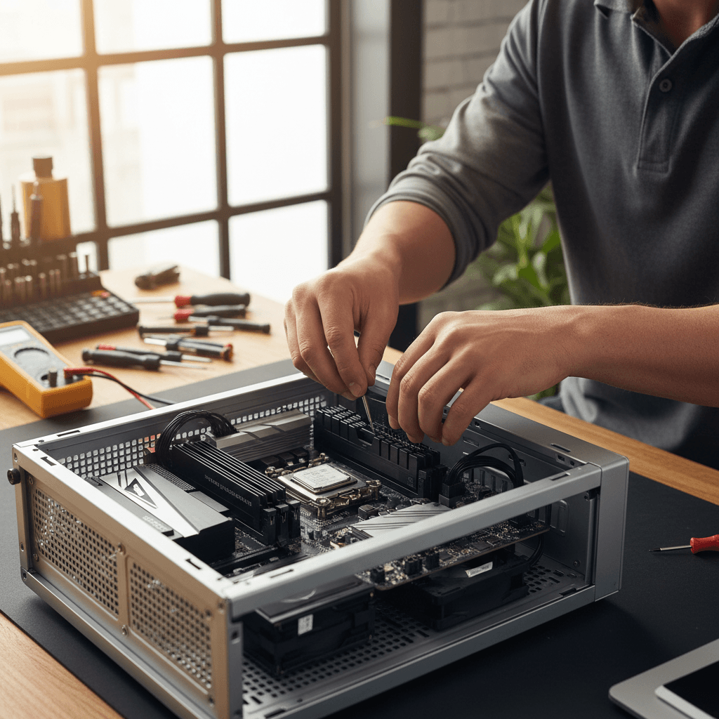 Quality testing and refurbishment of datacenter hardware
